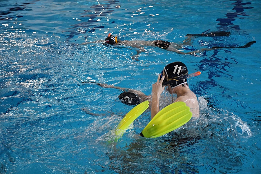 Hokej pod wodą Walenie Siemianowice Śląskie Finał WOŚP w Rudzie Śląskiej 25 I 2026